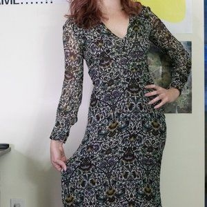 Zara Woman Flower Dress